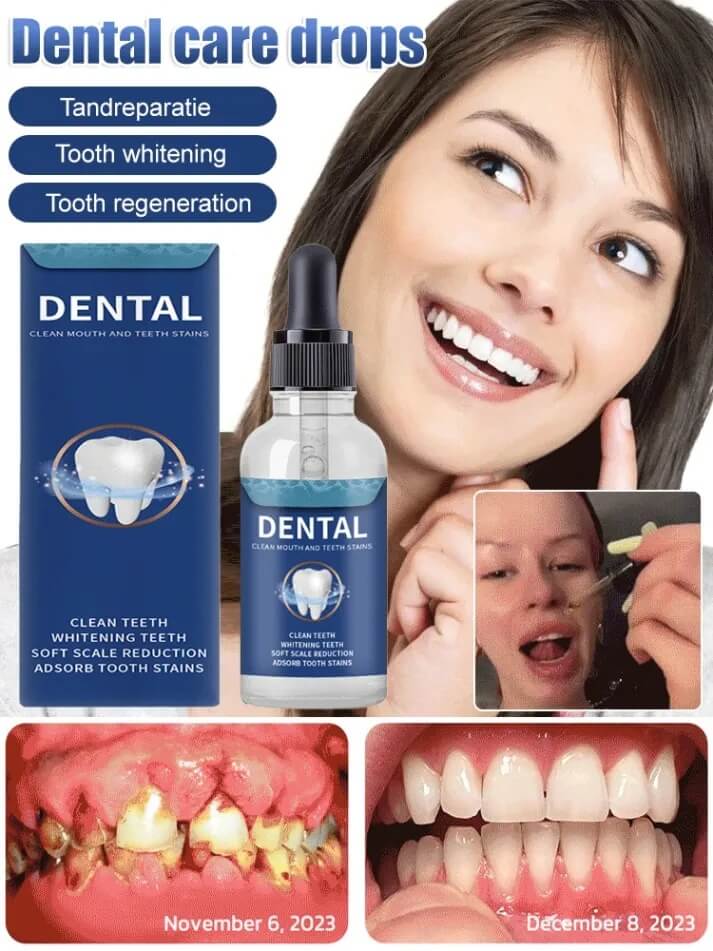 Tooth Regeneration Care Drops - Oral Repair & Enamel Support Formula