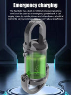 Ultra-Bright Flashlight Power Bank - 3-Mode Waterproof Emergency LED Torch (High/Low/Strobe)