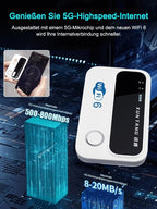 Ultra-Fast 5G WiFi Hotspot - 3000GB Monthly Data Portable High-Speed Internet Device (30-Day Trial)