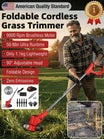 Ultra-Light Alloy-Blade Trimmer - Quick-Cut Lawn & Garden Grass Trimming Tool