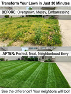Ultra-Light Alloy-Blade Trimmer - Quick-Cut Lawn & Garden Grass Trimming Tool