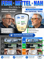 Ultra-Light Sports Reading Glasses - Day & Night Vision Eyewear