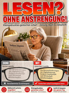 Ultra-Light Sports Reading Glasses - Day & Night Vision Eyewear