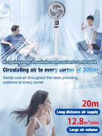 【Ultra-Quiet Floor-Standing Energy-Saving Circulation Fan】