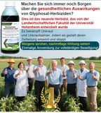 University of Hohenheim Organic Weed Killer - Fast-Acting Weed Control with Long-Lasting Protection (Blue Angel Certified)