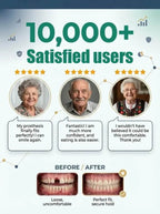 Vacuum-Fit Denture Liner Kit - Silicone Cushion for a Secure Denture Fit
