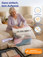 Vacuum Storage Bags – Space-Saving Pump-Free Design