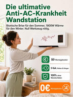 Wall-Mounted Air Conditioner - Household Cooling & Heating System
