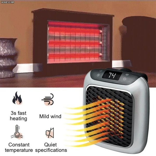 Wall-Mounted Heater - Space-Saving Indoor Electric Heating System