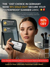 Waterproof Eyebrow Powder Set - Easy 3-Second Brow Stamp for Beginners