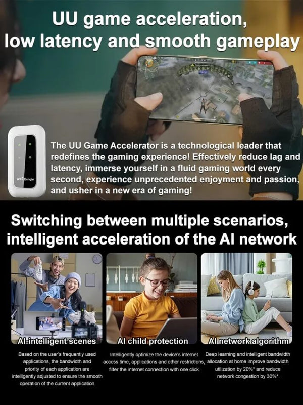 WiFi 6 Portable Satellite Router - High-Speed Wireless Connectivity On the Go