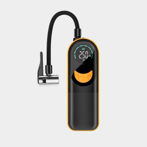 Wireless Car Air Pump - Mini Portable Tire Inflator with Digital Display & Multi-Function Design