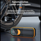 Wireless Car Air Pump - Mini Portable Tire Inflator with Digital Display & Multi-Function Design