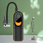 Wireless Car Air Pump - Mini Portable Tire Inflator with Digital Display & Multi-Function Design