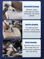 Wireless High-Suction Vacuum Cleaner - 4-in-1 Vacuum, Blower, Inflator & Cleaner