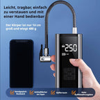 Wireless Portable Tire Inflator - Multifunctional Car Air Pump Compressor