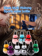 Wukong Style Gradient Gourd Travel Cup - Portable Outdoor Handheld Drinking Bottle