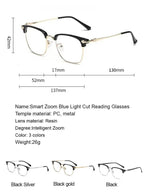 Auto-Zoom Blaulicht-Lesebrille - Autofokus Anti-Reflexions-Brille