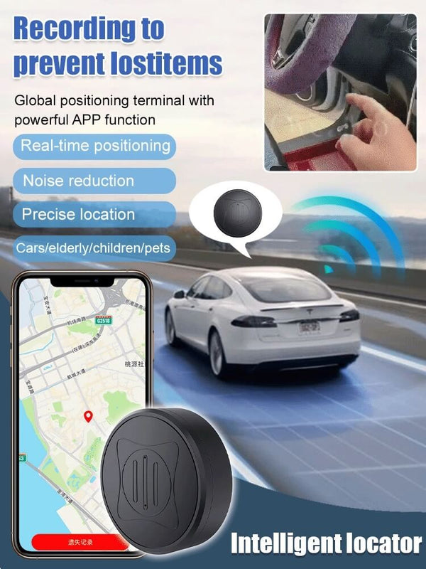 Anti-Loss Tracking Device - 180-Day Data Storage Recorder with Smart Location Tracking