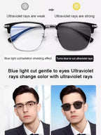 Auto-Zoom Blaulicht-Lesebrille - Autofokus Anti-Reflexions-Brille