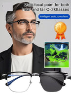 Auto-Zoom Blaulicht-Lesebrille - Autofokus Anti-Reflexions-Brille